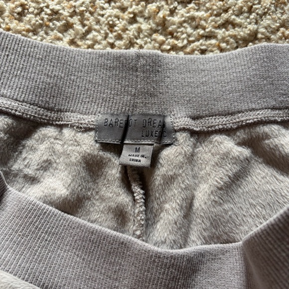 Barefoot Dreams Soft Gray Lounge Pants - Picture 2 of 3